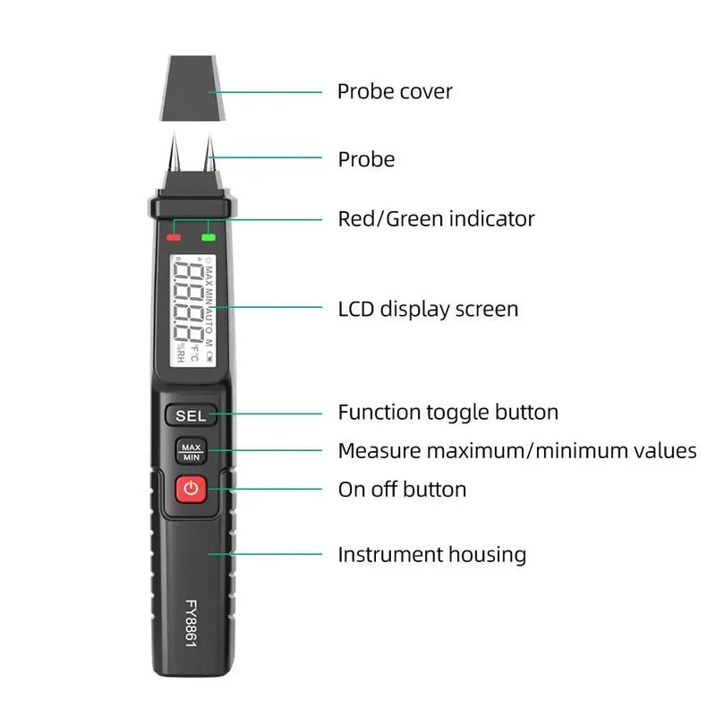 Digital Moisture Meter by Habicare