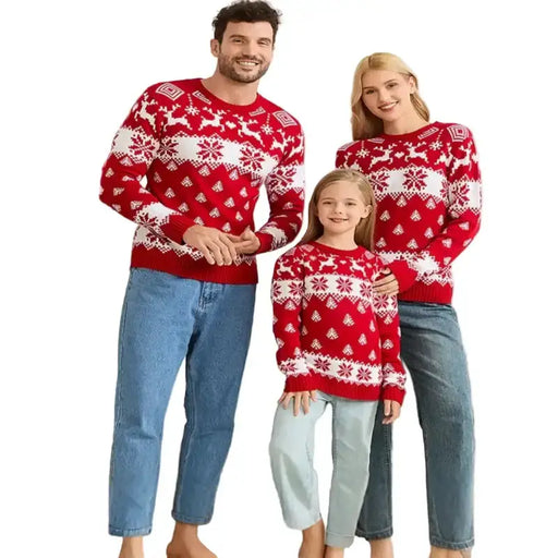 Matching Family Christmas Jerseys by Habicare
