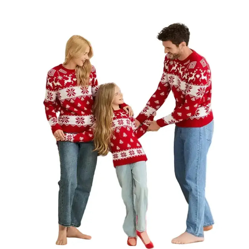 Matching Family Christmas Jerseys by Habicare