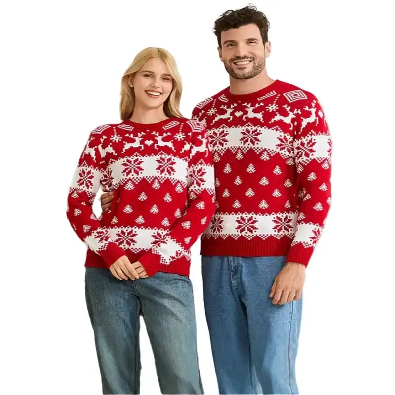 Matching Family Christmas Jerseys by Habicare