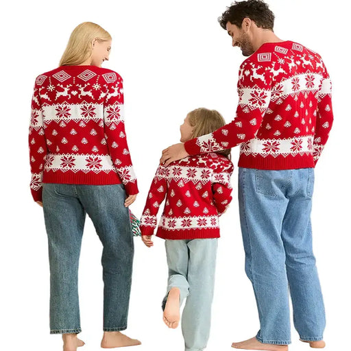Matching Family Christmas Jerseys by Habicare