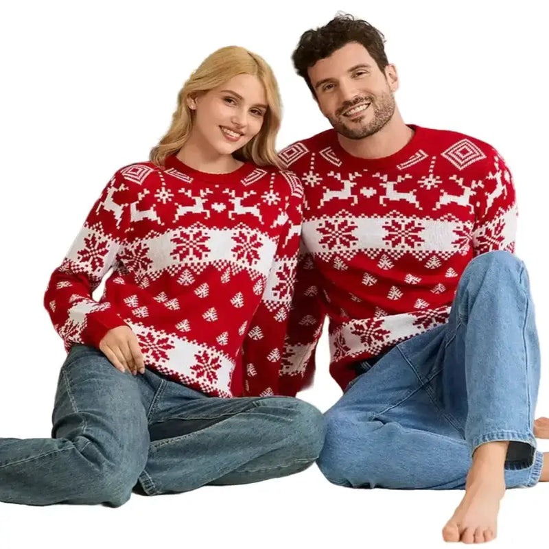 Matching Family Christmas Jerseys by Habicare