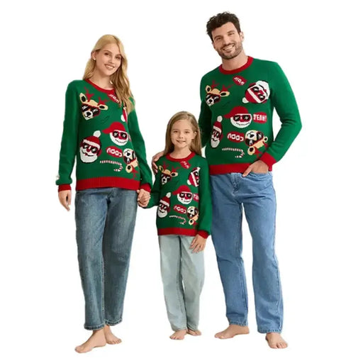 Matching Family Christmas Sweaters (5 sizes available) by Habicare