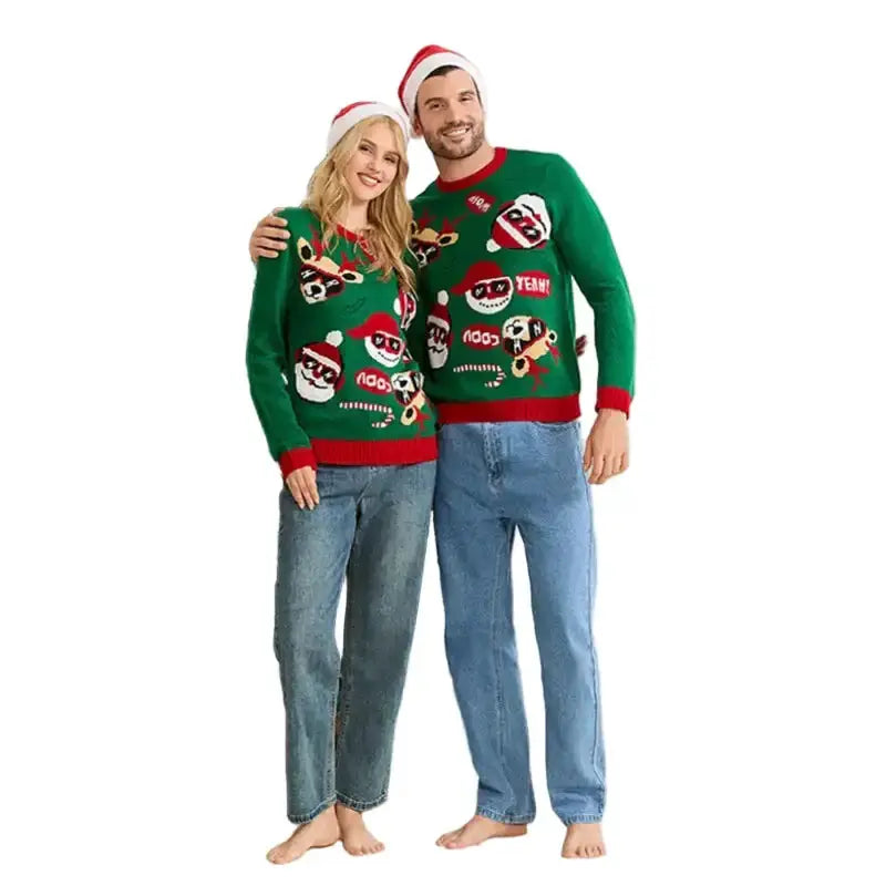 Matching Family Christmas Sweaters (5 sizes available) by Habicare
