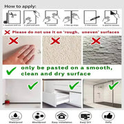Matte Peel & Stick Waterproof Wallpaper (4 colours & 4 sizes available) by Habicare