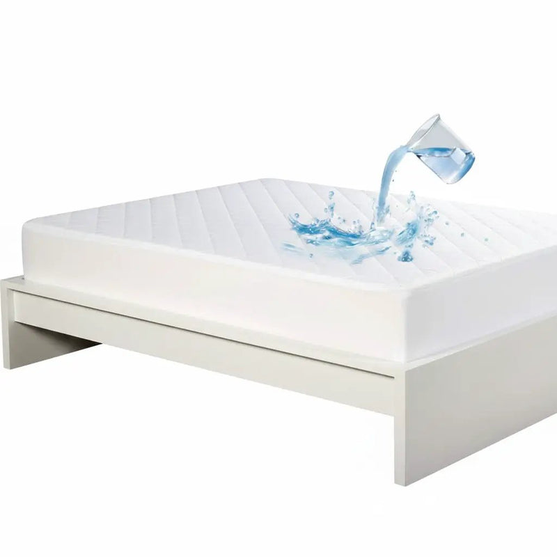 Lux Shield Cotton Waterproof Mattress Protector King size by sue-e furniture