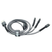 9eight5 Accessories Maxguard 1.2m 3 in 1 cable M41LCM MaxGuard 1.2m 3 In 1 USB C Lightning Micro USB Cable