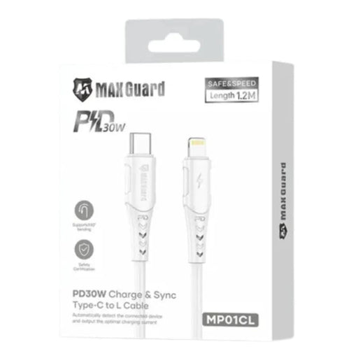 9eight5 Accessories Maxguard 1.2m 30W Type-C to Lightning Cable MP01CL MaxGuard 1.2m 30W USB C To Lightning Cable MP01CL PD