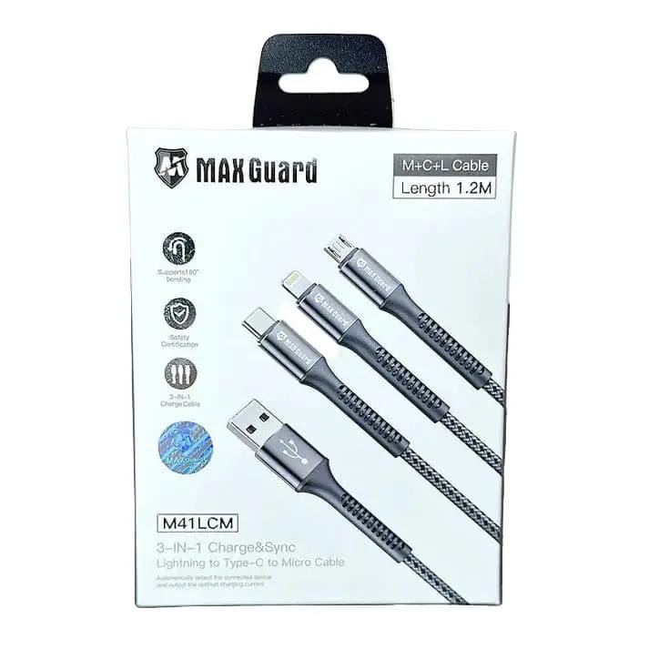 9eight5 Electronics Accessories Maxguard 1.2M M+C+L Cable M41LCM Maxguard 1.2M M+C+L Cable M41LCM