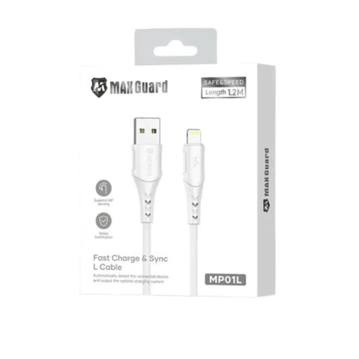 9eight5 Accessories Maxguard 1.2m USB-A to Lightning Cable MP01L MaxGuard 1.2m USB A to Lightning Cable MP01L