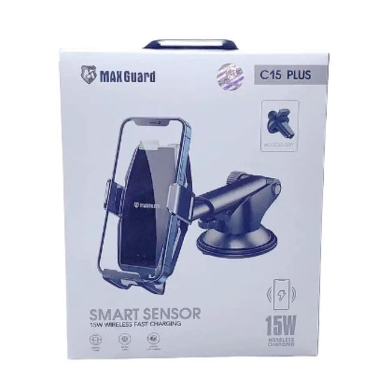 9eight5 Phone/Tablet Accessories Maxguard 15W Wireless Car Charger Maxguard 15W Wireless Car Charger