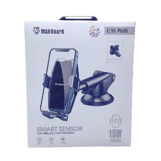 9eight5 Phone/Tablet Accessories Maxguard 15W Wireless Car Charger Maxguard 15W Wireless Car Charger
