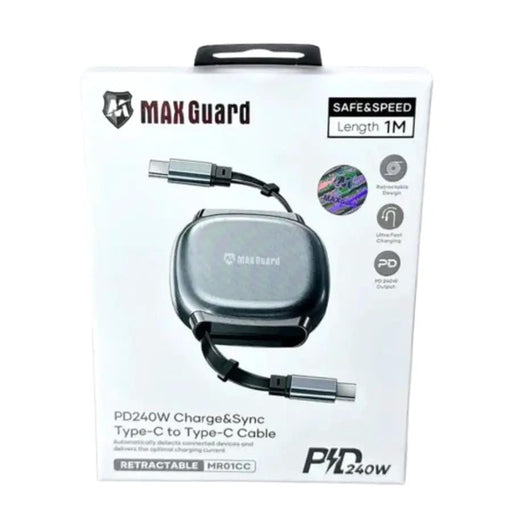 9eight5 Accessories Maxguard 1m 240W Type-C to C Cable MR01CC MaxGuard 1M 240W USB-C To USB-C Cable MR01CC