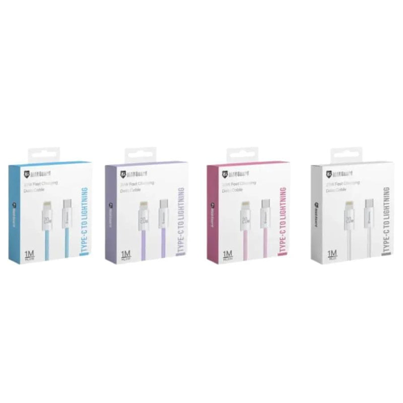9eight5 Accessories Maxguard 1m Colours 30W Type-C to Lightning Cable Maxguard 1m Colours 30W Type-C to Lightning Cable