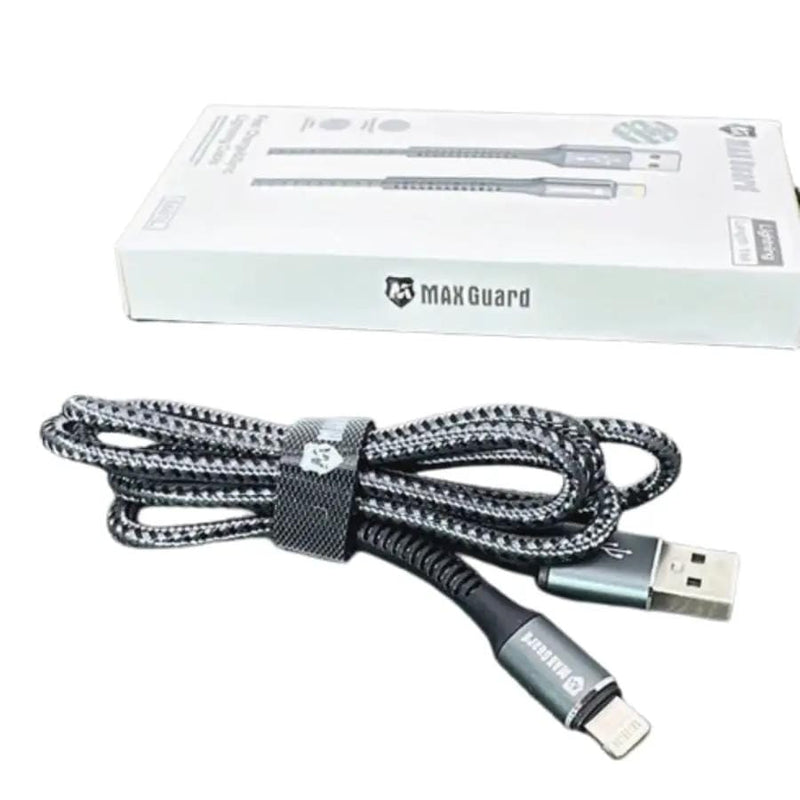 9eight5 Accessories Maxguard 1m USB-A to Lightning cable M41L Maxguard 1M USB A To Lightning Cable M41L Fast Charge