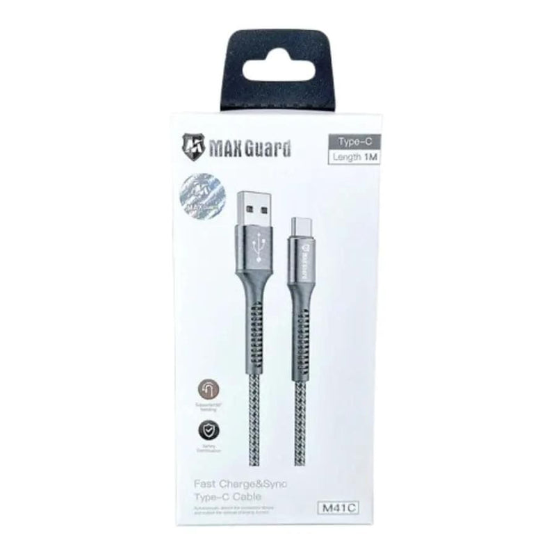 9eight5 Accessories Maxguard 1m USB A To Type-C cable M41C MaxGuard 1m USB A To Type C Braided Cable M41C