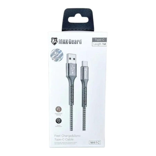 9eight5 Accessories Maxguard 1m USB A To Type-C cable M41C MaxGuard 1m USB A To Type C Braided Cable M41C