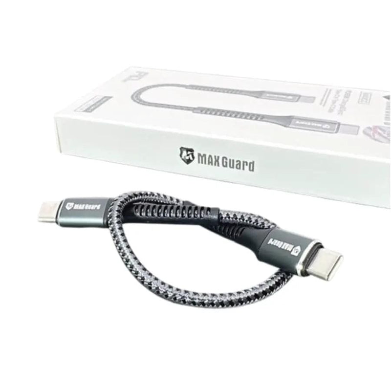 9eight5 Accessories Maxguard 25cm 65W Type-C to C cable M40CC Maxguard 25cm 65W Type C to Type C PD Cable
