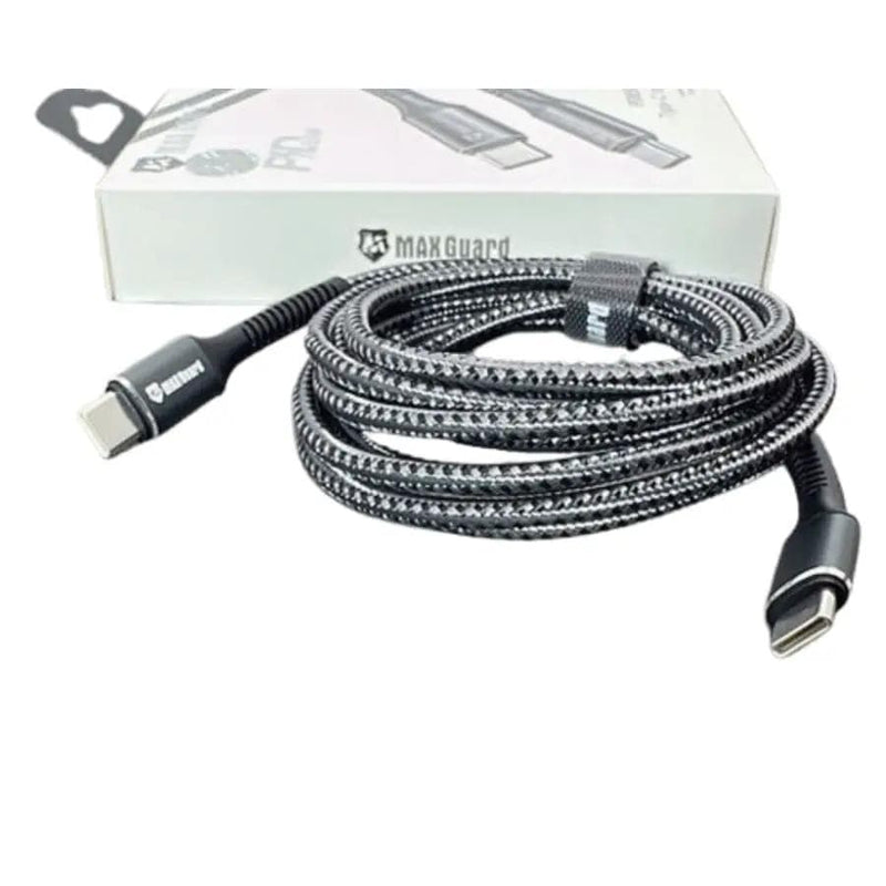 9eight5 Accessories Maxguard 2m 65W Type-C to C cable M42CC MaxGuard 2m USB C to USB C Cable 65W PD Fast Charge