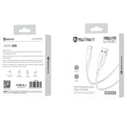 9eight5 Accessories Maxguard 2m USB-A to C Cable MP02C MaxGuard 2m USB A to USB C Cable MP02C Fast Charge