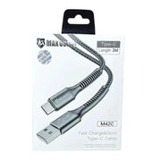 9eight5 Accessories Maxguard 2m USB A To Type-C cable M42C Maxguard 2m USB A To Type-C cable M42C