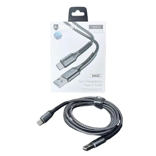 9eight5 Accessories Maxguard 2m USB A To Type-C cable M42C Maxguard 2m USB A To Type-C cable M42C