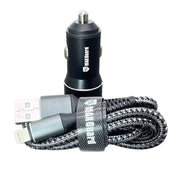 9eight5 Accessories Maxguard 3.1A 2 USB car charger with USB-A to Lightning combo MC039L Maxguard 3.1A 2 USB car charger with USB-A to Lightning combo MC039L