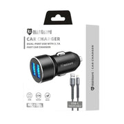 9eight5 Accessories Maxguard 3.1A 2 USB car charger with USB-A to Lightning combo MC039L Maxguard 3.1A 2 USB car charger with USB-A to Lightning combo MC039L