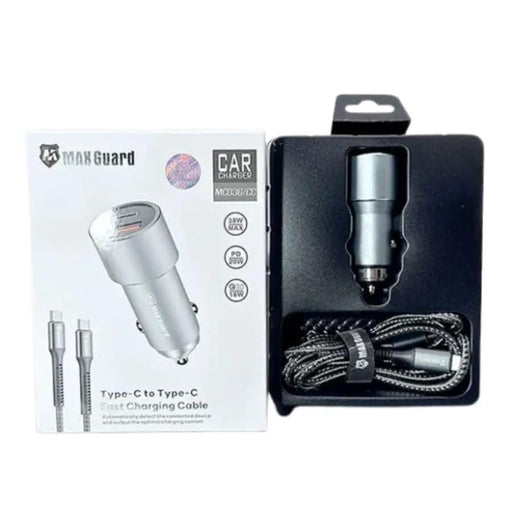 Maxguard 38W USB A+C car charger with Type-C to C combo MC036CC – view 2