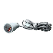 9eight5 Accessories Maxguard 38W USB A+C car charger with Type-C to C combo MC036CC Maxguard 38W USB A+C car charger with Type-C to C combo MC036CC