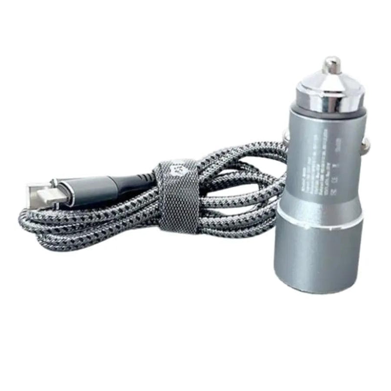 9eight5 Accessories Maxguard 38W USB A+C car charger with Type-C to Lightning combo MC036LC Maxguard 38W USB A+C car charger with Type-C to Lightning combo MC036LC