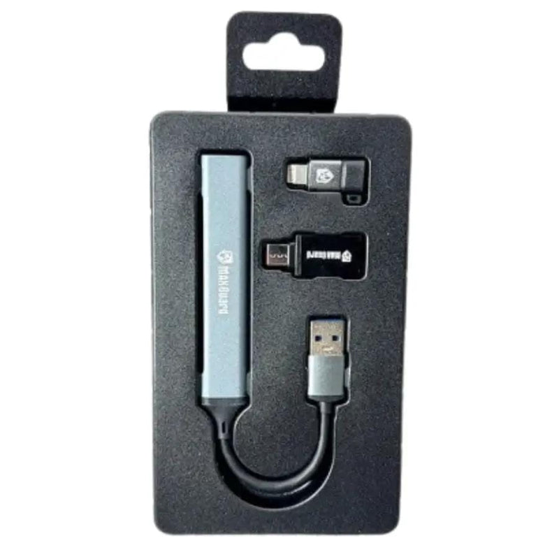 9eight5 Electronics Accessories Maxguard 4 In 1 Multifunctional Adaptor MD06 Maxguard 4 In 1 Multifunctional Adaptor MD06