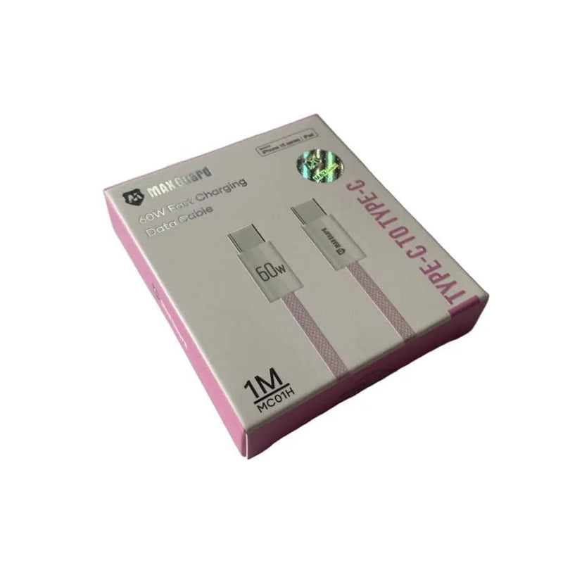 9eight5 Phone/Tablet Accessories Maxguard 60W Series Type-C To Type-C Cable MC01 Maxguard 60W Series Type-C To Type-C Cable MC01