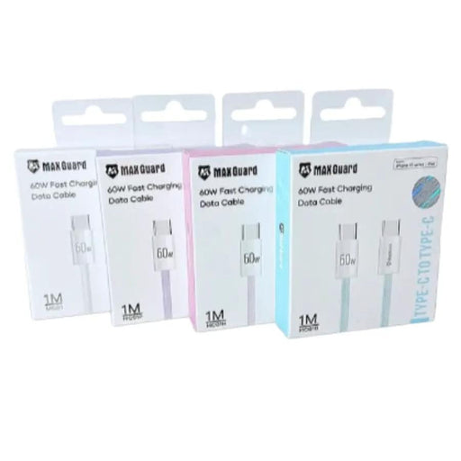9eight5 Phone/Tablet Accessories Maxguard 60W Series Type-C To Type-C Cable MC01 Maxguard 60W Series Type-C To Type-C Cable MC01