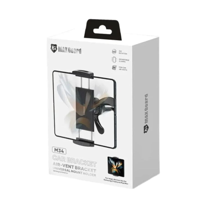 9eight5 Accessories Maxguard Air-Vent Bracket Car Holder M34 (for Z fold & iPad) Maxguard Air-Vent Bracket Car Holder M34 (for Z fold & iPad)