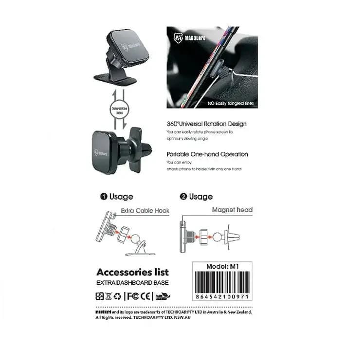 9eight5 Phone/Tablet Accessories Maxguard Car Bracket Car Holder M1 Maxguard Car Bracket Car Holder M1