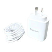 9eight5 Accessories Maxguard PD 45W wall charger with Type-C to C comb 45PDCC Maxguard PD 45W wall charger with Type-C to C comb 45PDCC