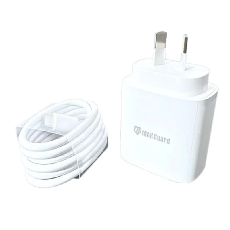 9eight5 Accessories Maxguard PD 45W wall charger with Type-C to C comb 45PDCC Maxguard PD 45W wall charger with Type-C to C comb 45PDCC
