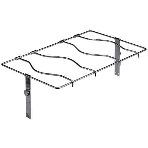 MaXtek gimbal & Pot Holder - stainless steel gimballed pan clamps for safety in cooking.