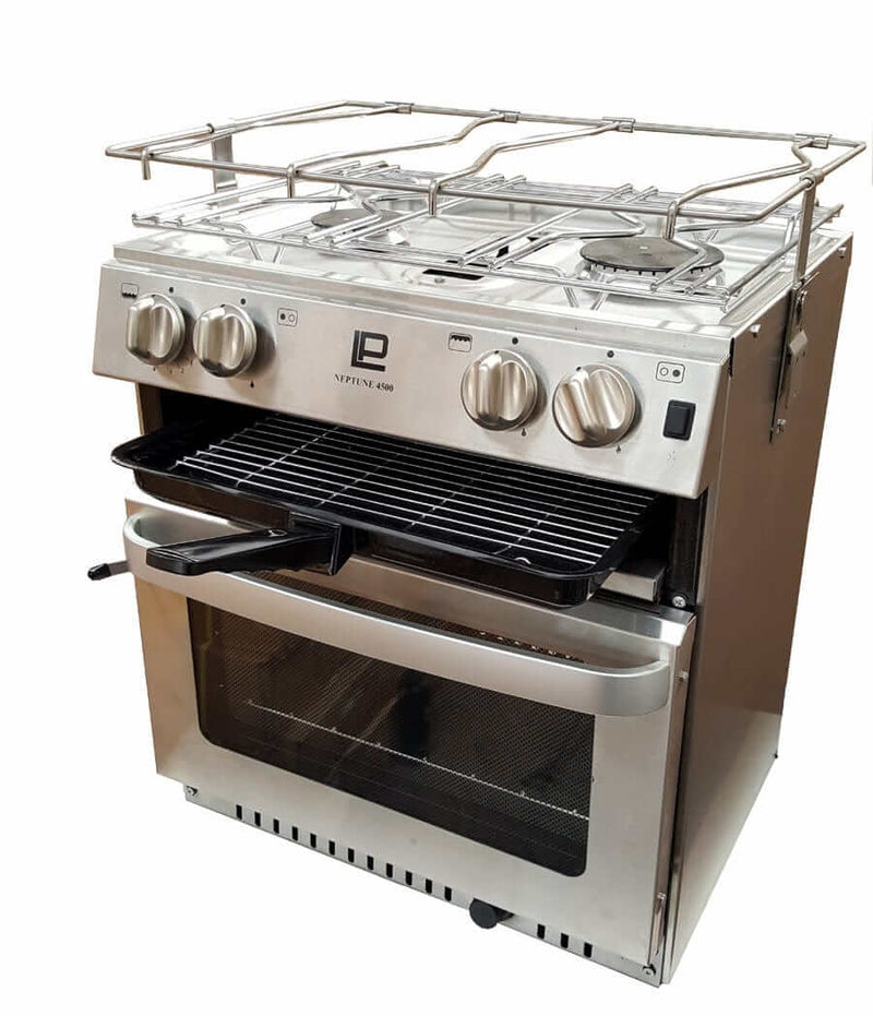 MaXtek Oven with Pot Holder and Gimbal (5013kit) featuring 2 burners and grill, stainless steel construction.