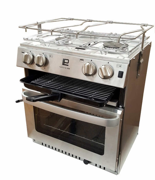 MaXtek Oven with Pot Holder and Gimbal (5013kit) featuring 2 burners and grill, stainless steel construction.