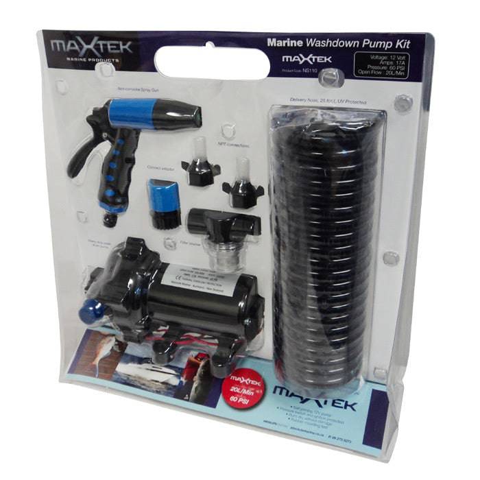 MaxTek Water Pumps maXtek  Boat Wash-down Pump KIT 12 Volt