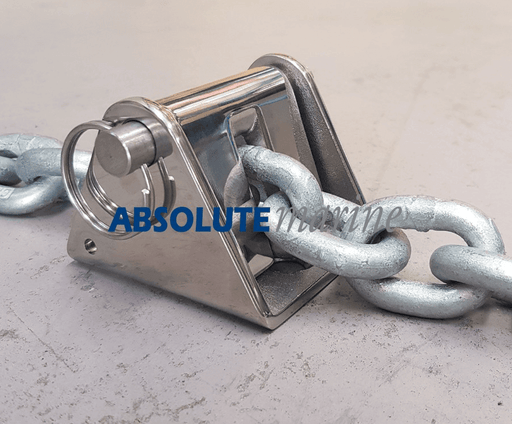 Chain Stopper- Suitable for 6, 7, 8, 10mm Chain secured to the windlass for marine applications.
