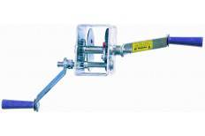 Winch with Rope and S Hook 10-1-1150Kg Pull: High-quality NZ built winch with dual handles for ease of use.