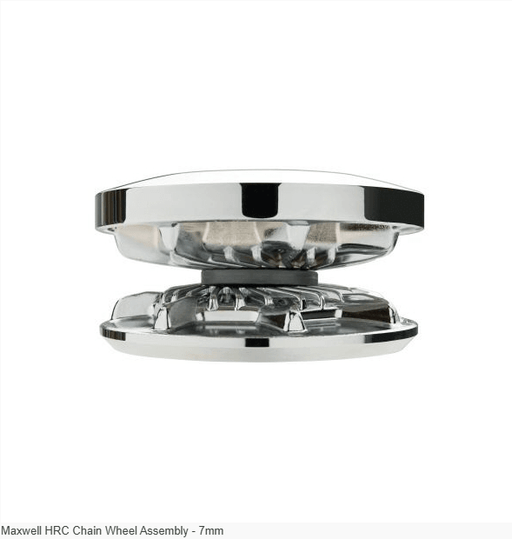 Maxwell HRC Chain Wheel Assembly - 7mm shown from the side, featuring a sleek design and high-quality build.