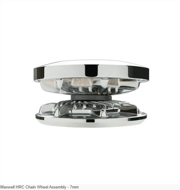 Maxwell HRC Chain Wheel Assembly - 7mm shown from the side, featuring a sleek design and high-quality build.