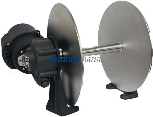 Maxwell Tasman 160 metre Drum Winch with powerful motor and stainless steel construction for durable performance.