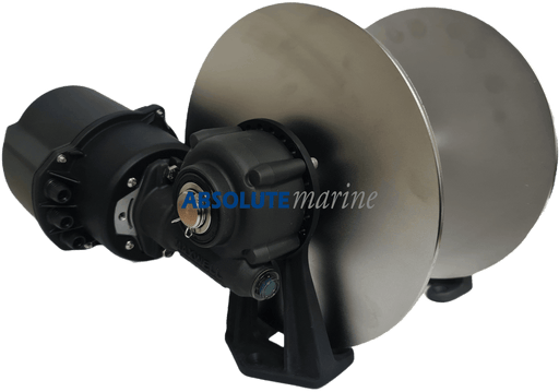 Maxwell Tasman 160 metre Drum Winch showcasing powerful motor and robust drum design.