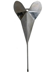 Maxwell Maxset 4kg Anchor - Stainless Steel, designed with a plough shape for high holding power.