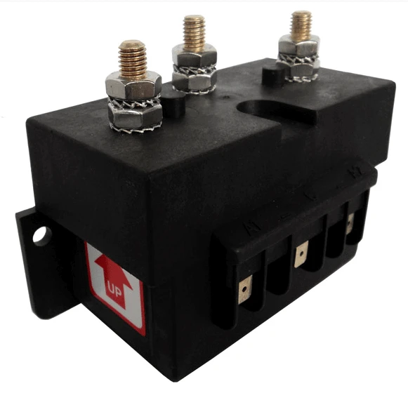 Solenoid 12v 500-1500W - 3 wire, heavy-duty construction, designed for motors, easy installation.